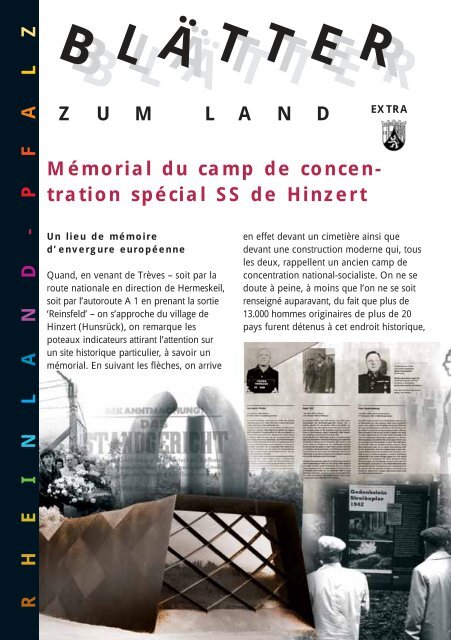 Retta Lb Retta Lb Bla Tter Gedenksta Tte Ss Sonderlager Kz Hinzert