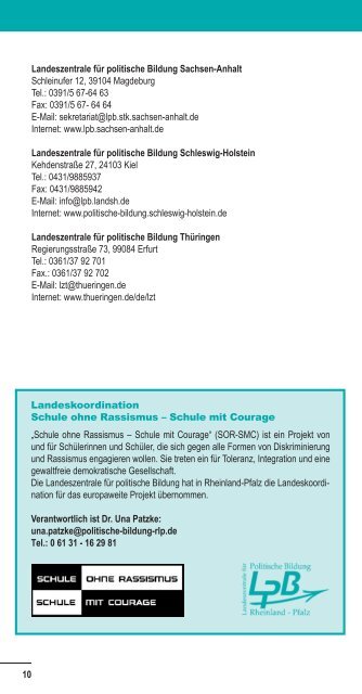 Literaturverzeichnis 2013/14 - Landeszentrale fÃ¼r politische Bildung ...