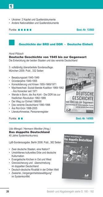 Literaturverzeichnis 2013/14 - Landeszentrale fÃ¼r politische Bildung ...