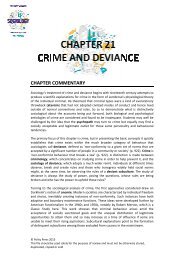 Chapter 21 - Crime and Deviance - Polity