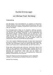 Dunkle Erinnerungen - Polizei-Poeten