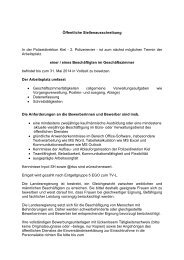 Ãffentliche Stellenausschreibung In der Polizeidirektion Kiel - 2 ...