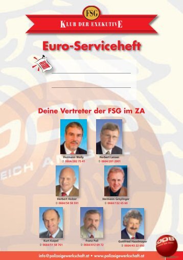 Euro-Serviceheft - FSG