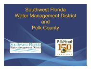 SWFWMD Presentation.pdf - Polk County