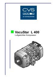 Kompressor Vacustar L 400-D - CVS Engineering - Compressors