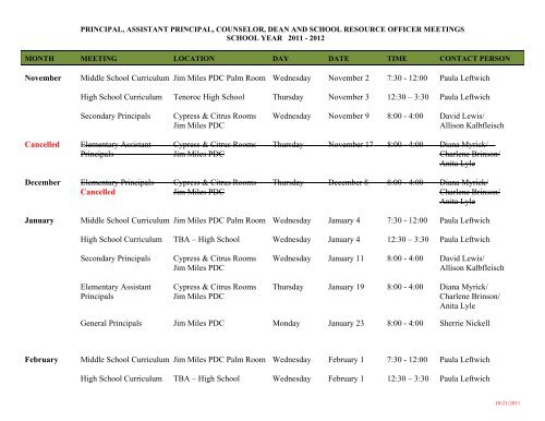 District Resource Guide - Polk County School District