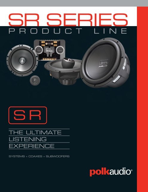 Polk audio best sale sr