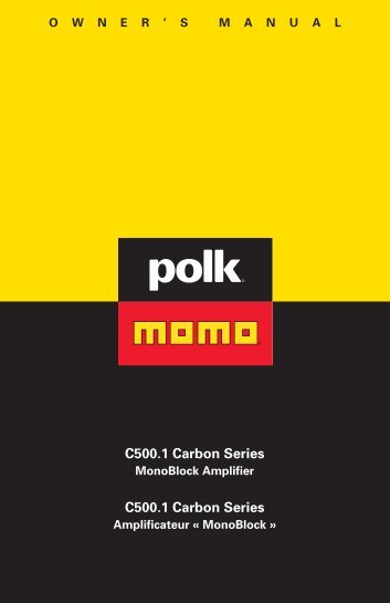 C500.1 Carbon Series C500.1 Carbon Series - Polk Audio