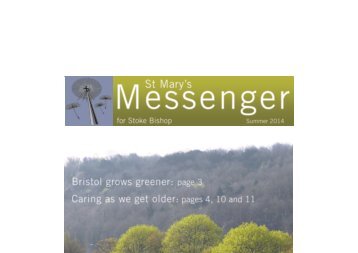 St Mary's Messenger - Summer 2014