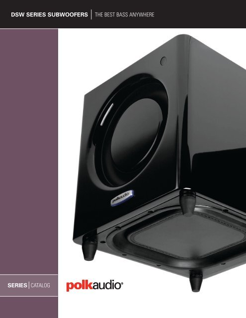 DSW Catalog English Polk Audio