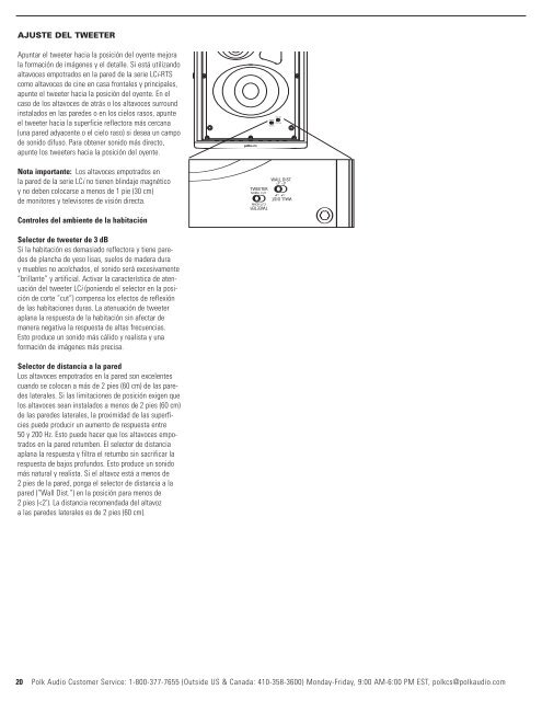 LCi-RTS105 - Polk Audio