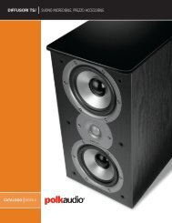 DIFFUSORI TSi SUONO INCREDIBILE, PREZZO ... - Polk Audio