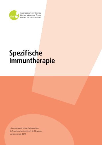 Spezifische Immuntherapie - Aha