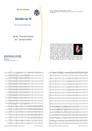 Sonata op.18 - Musikverlag Gerhard Hafner