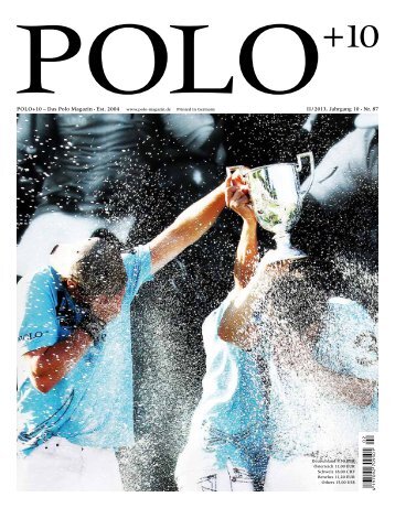 Polo+10 Ausgabe 2/13 Download - Polo+10 Das Polo-Magazin