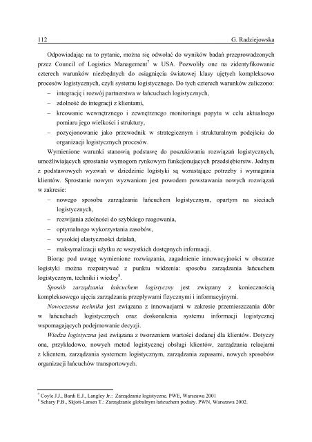 "Organizacja i ZarzÄdzanie" nr 10 (pdf) (1,4 MB) - Politechnika ÅlÄska