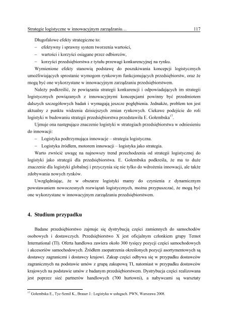 "Organizacja i ZarzÄdzanie" nr 10 (pdf) (1,4 MB) - Politechnika ÅlÄska