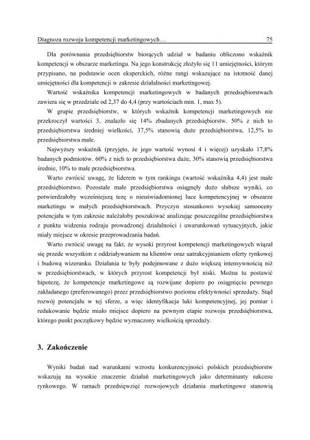 "Organizacja i ZarzÄdzanie" nr 10 (pdf) (1,4 MB) - Politechnika ÅlÄska