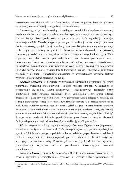 "Organizacja i ZarzÄdzanie" nr 10 (pdf) (1,4 MB) - Politechnika ÅlÄska