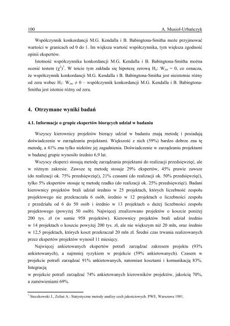 "Organizacja i ZarzÄdzanie" nr 10 (pdf) (1,4 MB) - Politechnika ÅlÄska