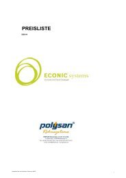 Polysan-Preisliste 04-2008