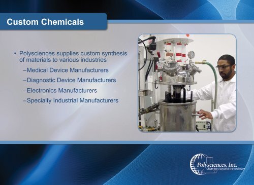 Private Label Manufacturing - Polysciences, Inc.