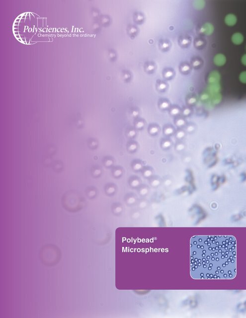 PolybeadÂ® Microspheres - Polysciences, Inc.