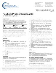 PolyLink Protein Coupling Kit - Polysciences, Inc.