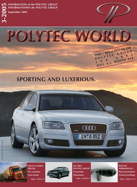 SPORTING AND LUXERIOUS. - polytec