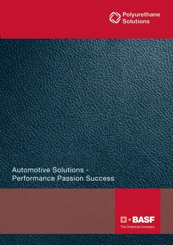 Automotive Solutions â Performance Passion Success - BASF ...