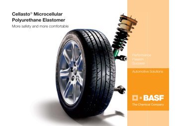 Automotive Solutions - Cellasto - BASF Polyurethanes Asia Pacific