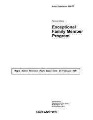 Exceptional Family Member Program - Army Publishing Directorate ...
