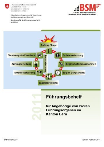 Führungsbehelf - Polizei - Kanton Bern