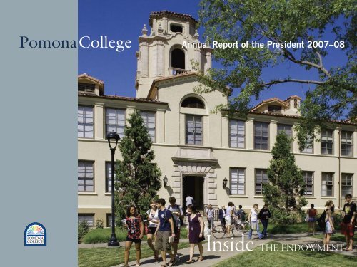 Annual Report 2007-2008 [pdf] - Pomona College