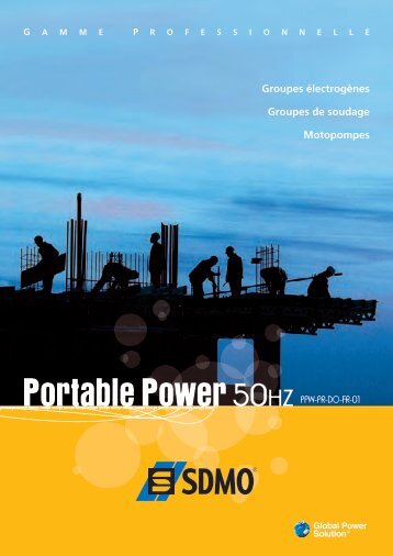 Portable Power 50HZ PPW-PR-DO-FR-01 - Pompes Direct