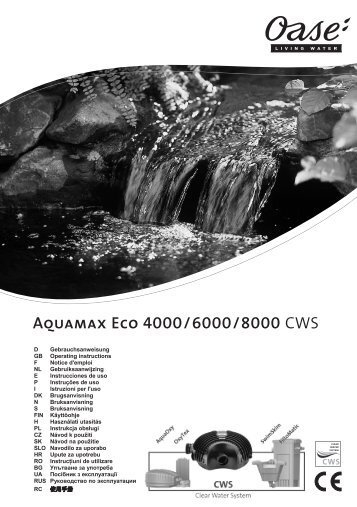 Aquamax Eco 4000/6000/8000 CWS - Pompes Direct