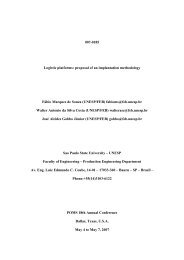 007-0185 Logistic platforms: proposal of an implantation ... - POMS