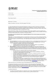 Copyright Transfer Form - POMS