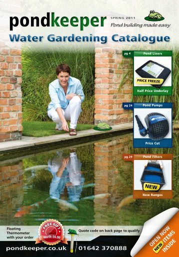 Water Gardening Catalogue - Pondkeeper