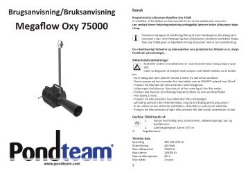 Megaflow Oxy 75000 - Vattenliv.nu