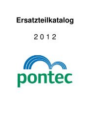 Ersatzteilkatalog 2 0 1 2 - Pontec