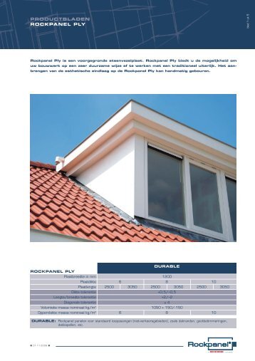 Rockpanel Ply productblad.pdf - Pontmeyer