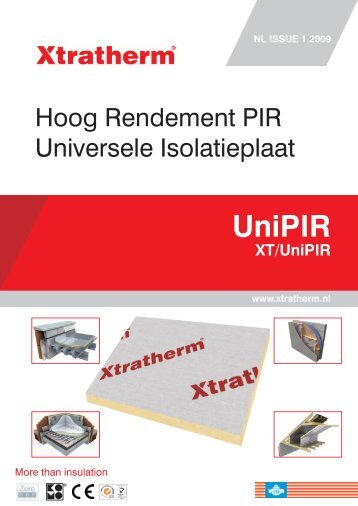 Xtratherm® UniPIR - Passiefhuismarkt
