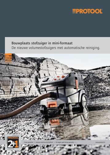 Bouwplaats stofzuiger in mini-formaat De nieuwe ... - Pontmeyer