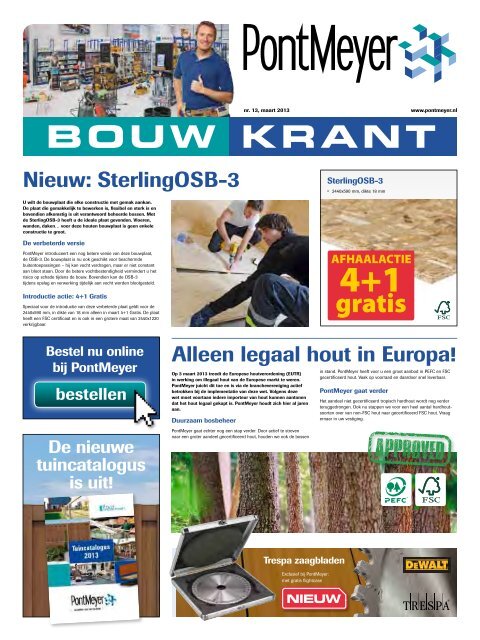 BOUW KRANT - Pontmeyer