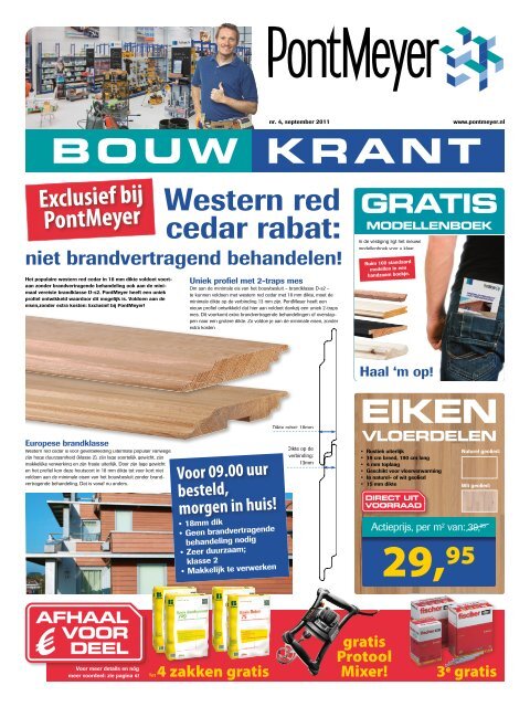 BOUW KRANT - Pontmeyer