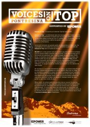 Voices on Top â le secret sur le dernier Top-Act sera ... - Pontresina