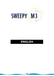 Pool cleaner Sweepy M3 user's manual