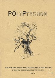 1 POLYPTYCHON Nr. 6 - 1989 blättern - POP Initiativgruppe ...