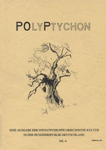 1 POLYPTYCHON Nr. 6 - 1989 blättern - POP Initiativgruppe ...